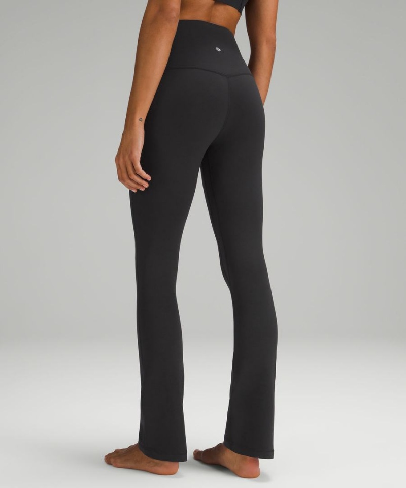 Leggins Lululemon Align™ High-Rise Mini-Flared Extra Corta Mujer Negras Chile | 256SNWVFE