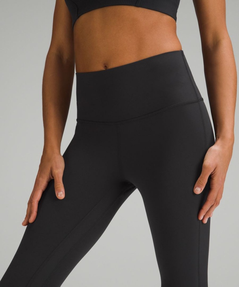 Leggins Lululemon Align™ High-Rise Mini-Flared Extra Corta Mujer Negras Chile | 256SNWVFE