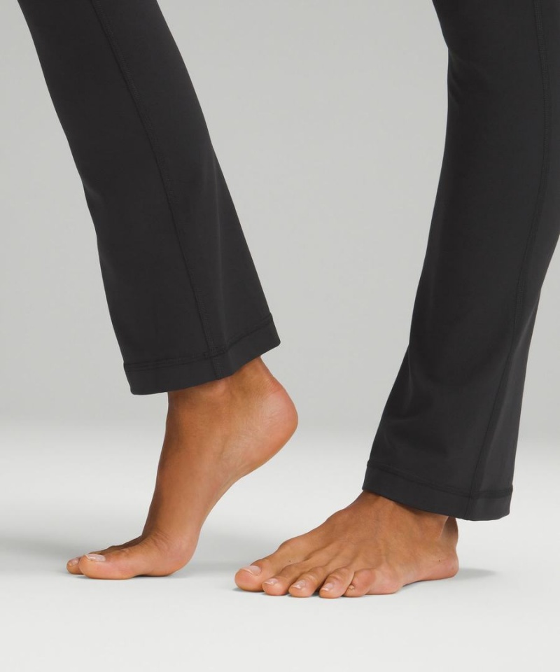 Leggins Lululemon Align™ High-Rise Mini-Flared Extra Corta Mujer Negras Chile | 256SNWVFE