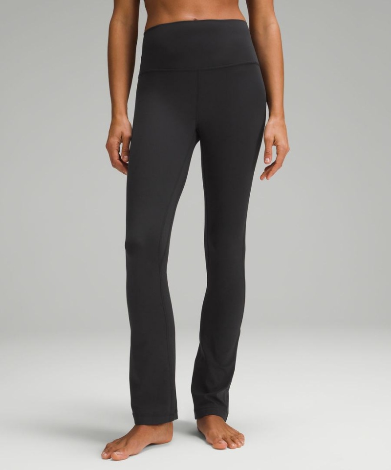 Leggins Lululemon Align™ High-Rise Mini-Flared Extra Corta Mujer Negras Chile | 256SNWVFE