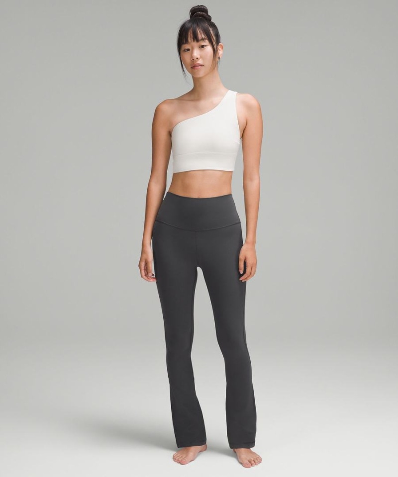 Leggins Lululemon Align™ High-Rise Mini-Flared Extra Corta Mujer Gris Oscuro Chile | 154XBRMLQ