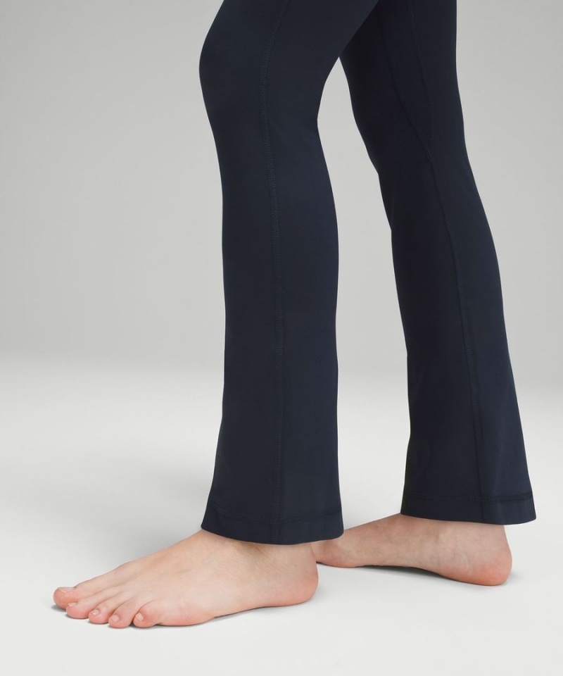 Leggins Lululemon Align™ High-Rise Mini-Flared Extra Corta Mujer Azul Marino Chile | 034UQTMIL