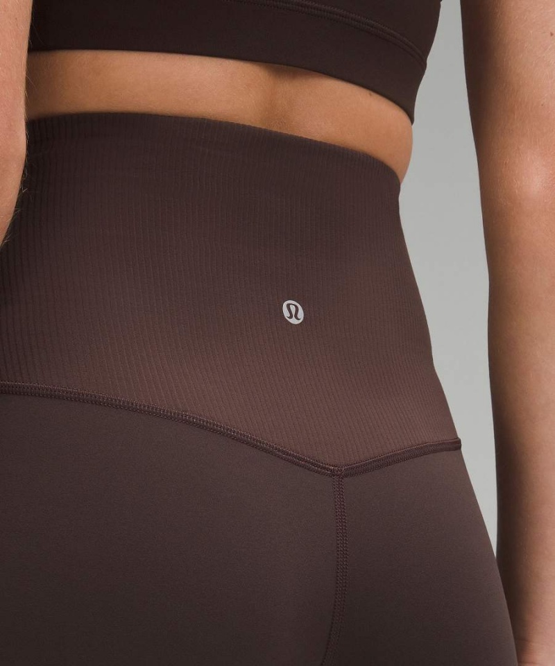 Leggins Lululemon Align™ Super-High-Rise Acanalado-Trim 28