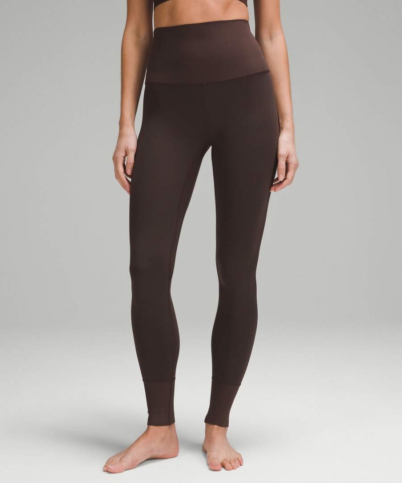Leggins Lululemon Align™ Super-High-Rise Acanalado-Trim 28\
