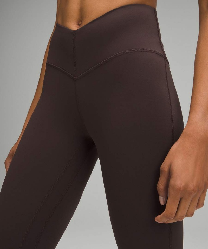 Leggins Lululemon Align™ V-Cintura Mini-Flared Mujer Chocolate Chile | 685MKXOFI