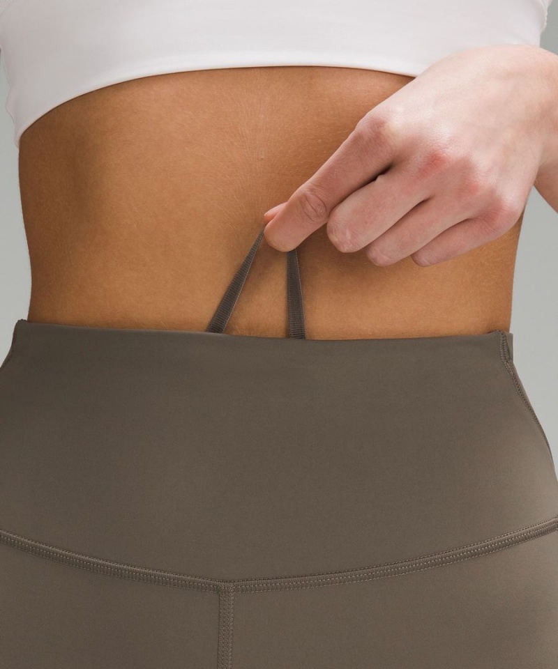 Leggins Lululemon Fast and Free High-Rise 25” Pockets Updated Mujer Gris Chile | 465HBTIYX