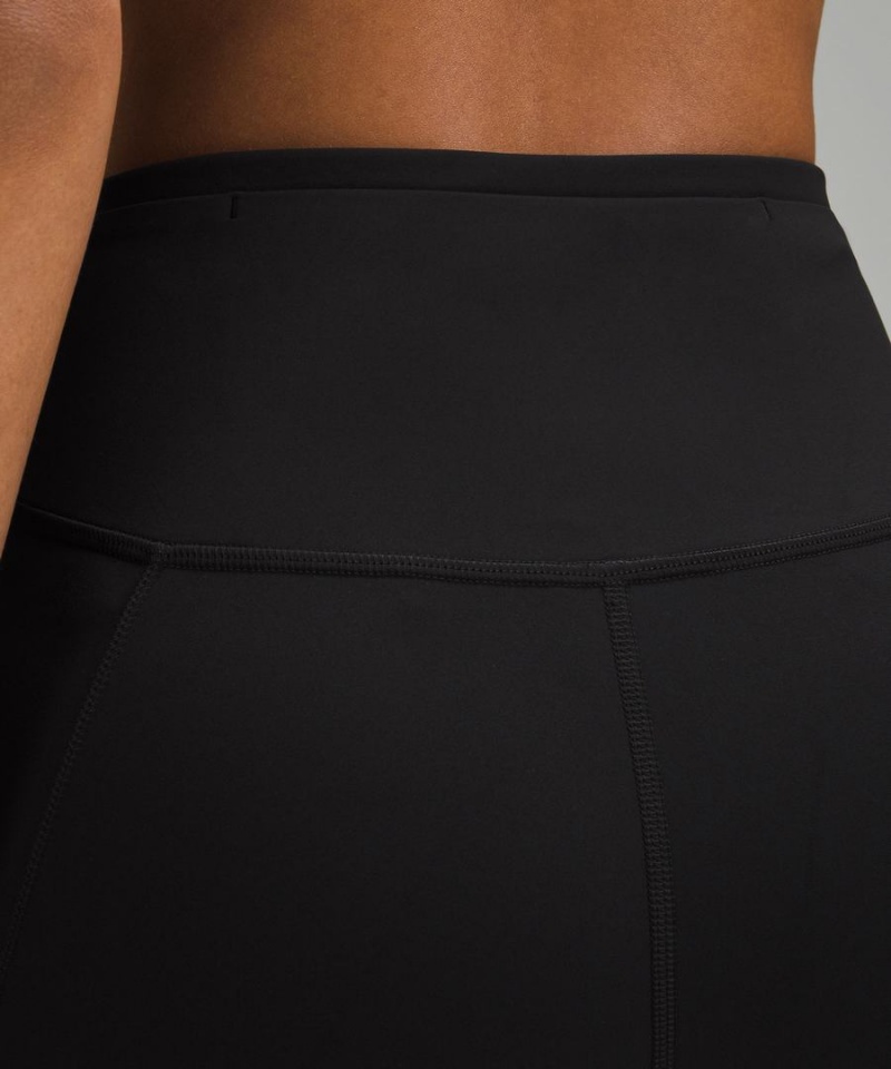 Leggins Lululemon Fast and Free High-Rise Crop with Pockets 19 Mujer Negras Chile | 247GXFJDS