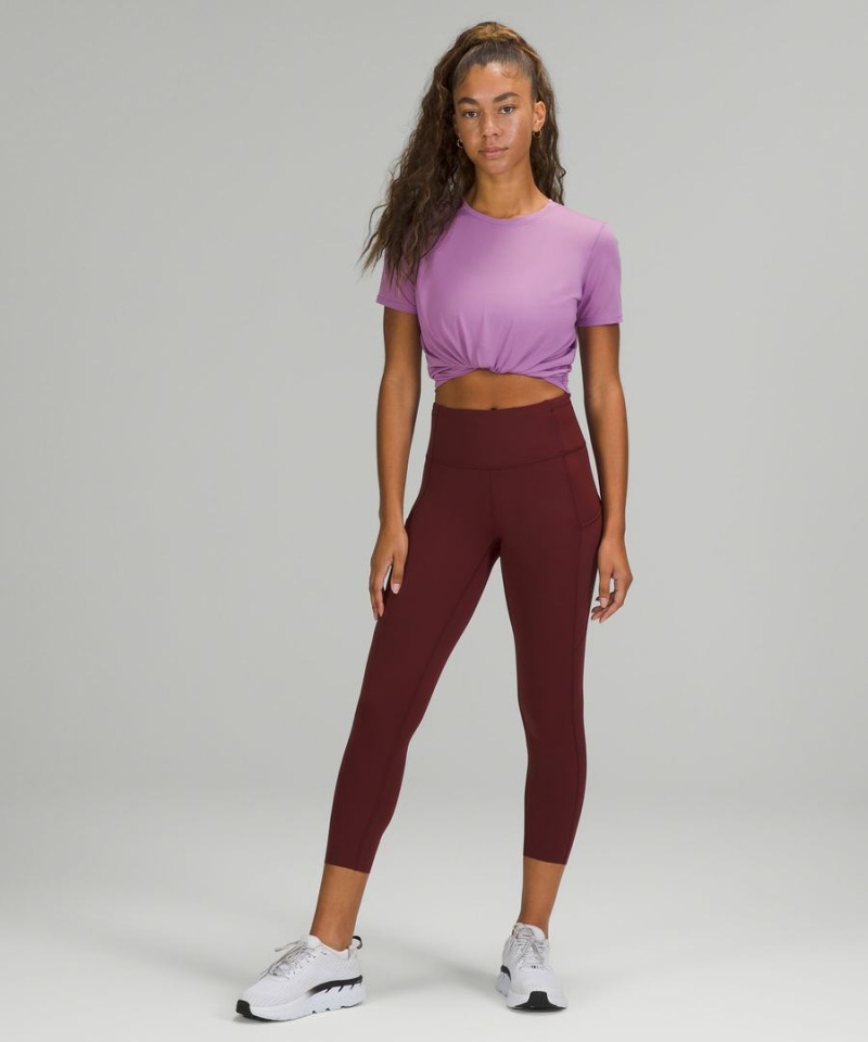 Leggins Lululemon Fast and Free High-Rise Crop 23