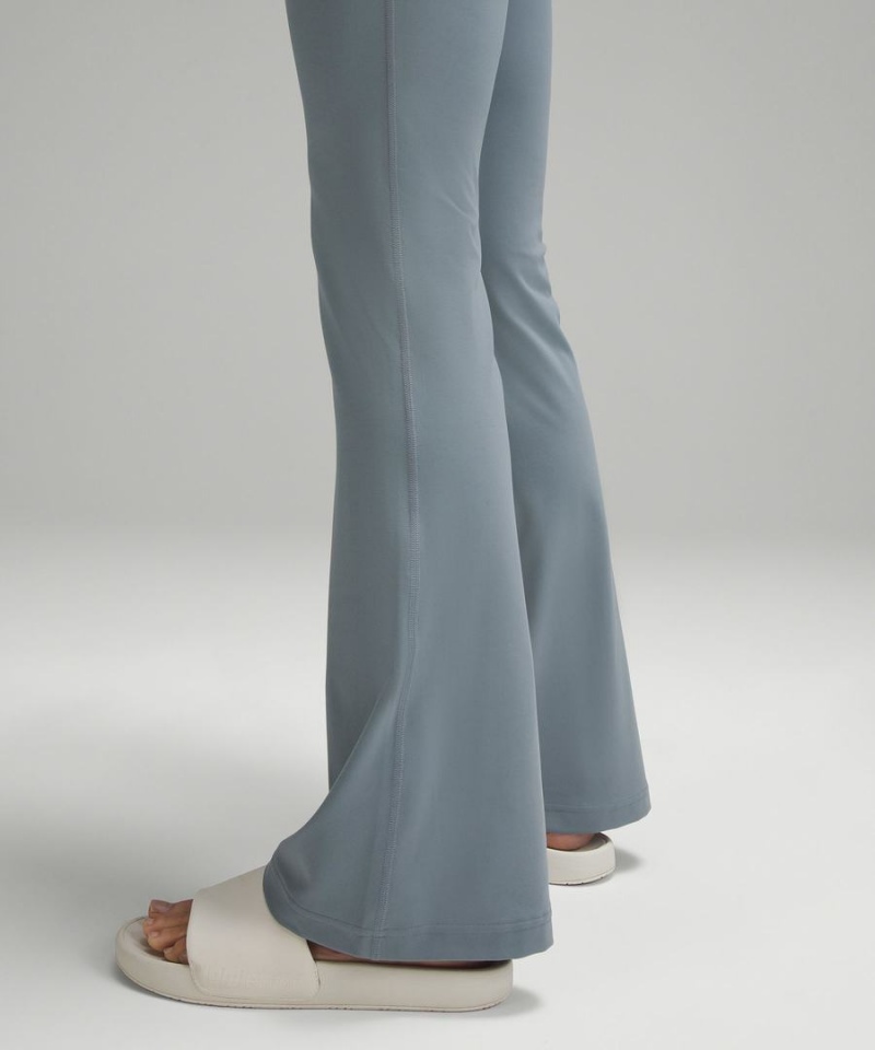 Leggins Lululemon Groove Super-High-Rise Flared Nulu Regular Mujer Azules Chile | 143JAWVRE