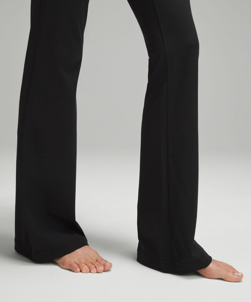 Leggins Lululemon Groove Super-High-Rise Flared Nulu Regular Mujer Negras Chile | 645MVZBQO