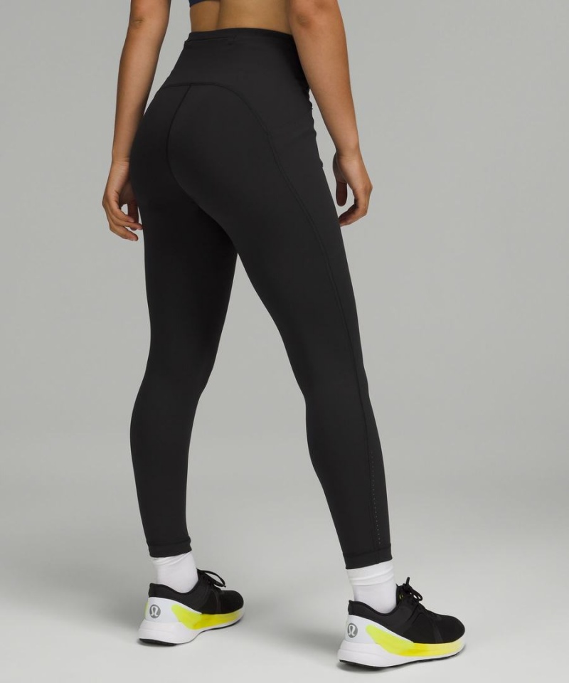 Leggins Lululemon Swift Speed High-Rise Tight 25 Mujer Negras Chile | 702NBUAYE