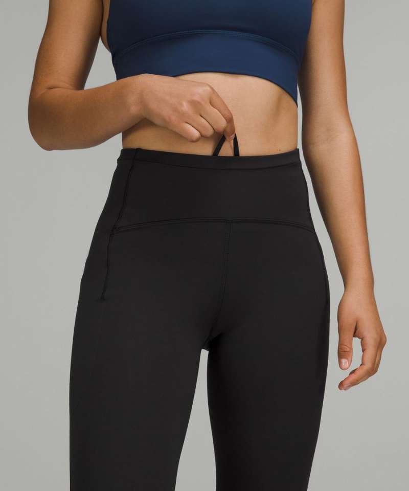 Leggins Lululemon Swift Speed High-Rise Tight 25 Mujer Negras Chile | 702NBUAYE