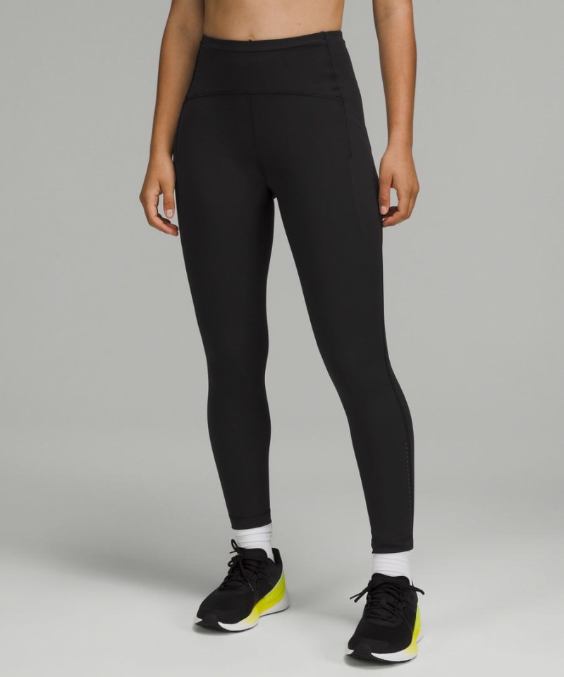 Leggins Lululemon Swift Speed High-Rise Tight 25 Mujer Negras Chile | 702NBUAYE