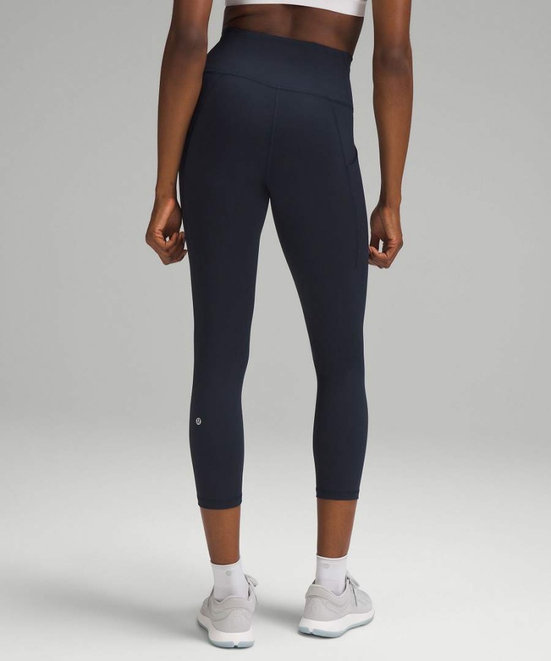 Leggins Lululemon Wunder Train High-Rise Crop with Pockets 23