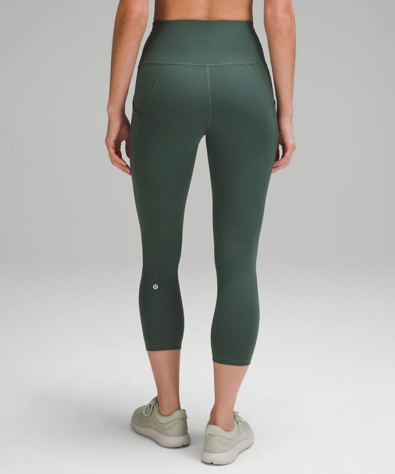 Leggins Lululemon Wunder Train High-Rise Crop with Pockets 23