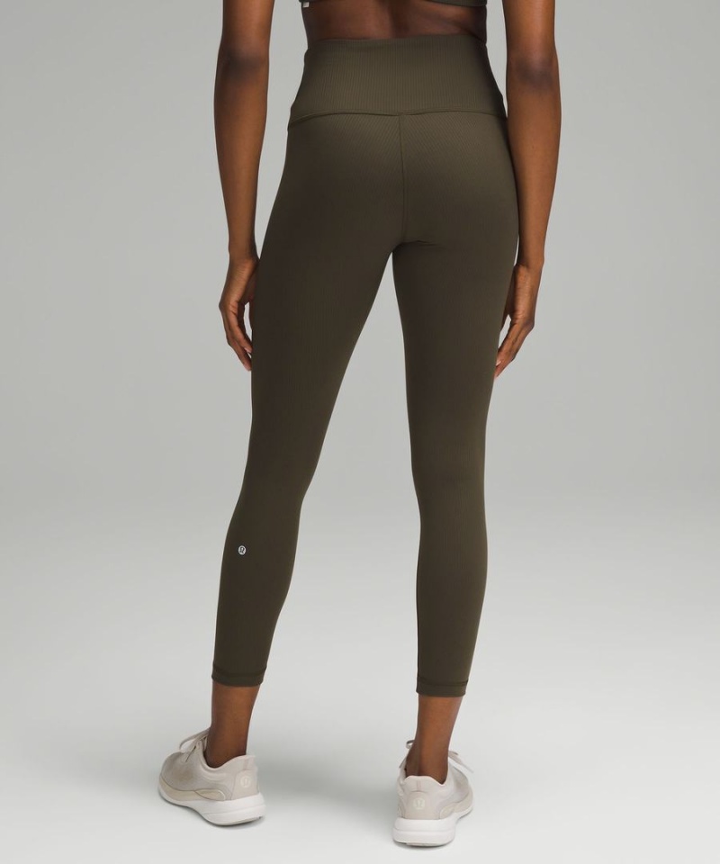 Leggins Lululemon Wunder Train High-Rise Acanalado 25