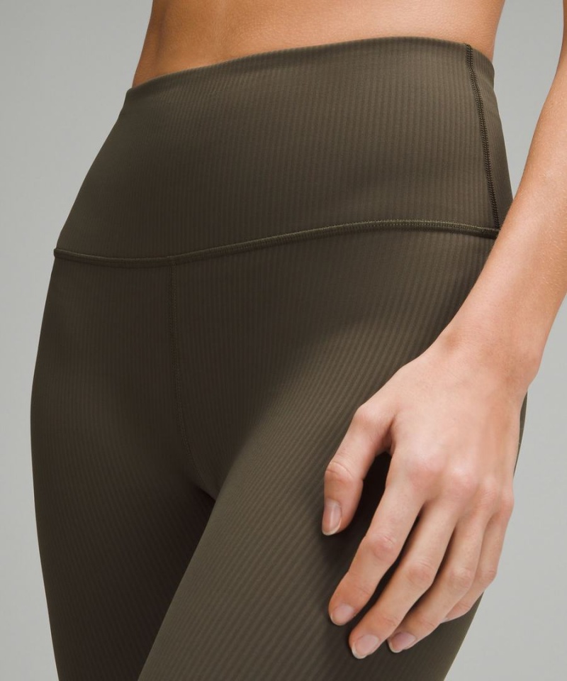 Leggins Lululemon Wunder Train High-Rise Acanalado 28