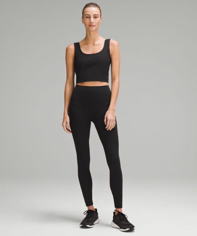Leggins Lululemon Wunder Train High-Rise Acanalado 28