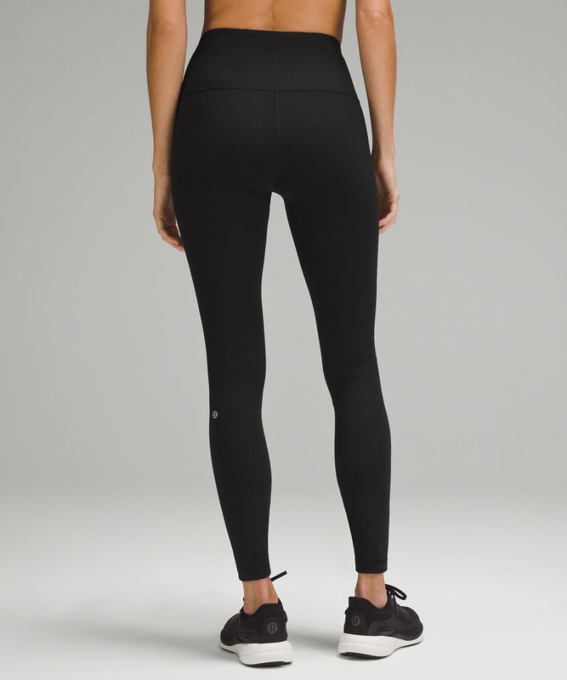Leggins Lululemon Wunder Train High-Rise Acanalado 28