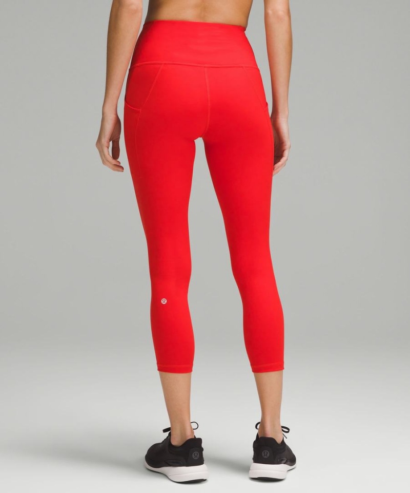 Leggins Lululemon Wunder Train High-Rise Crop with Pockets 23