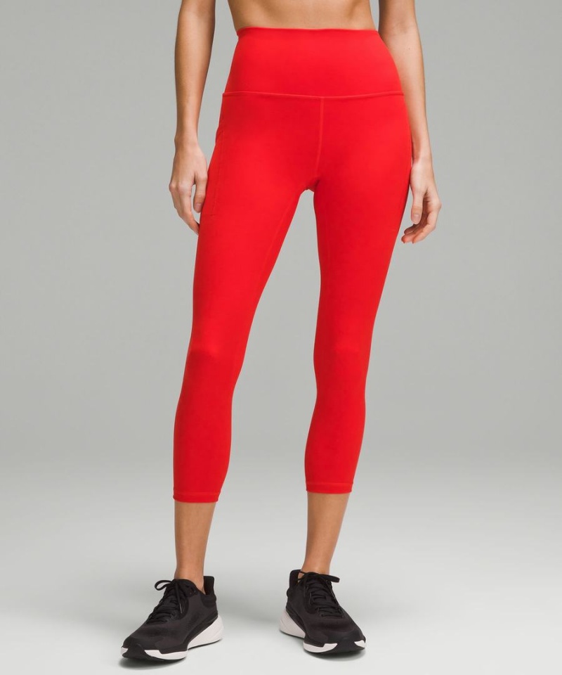 Leggins Lululemon Wunder Train High-Rise Crop with Pockets 23\