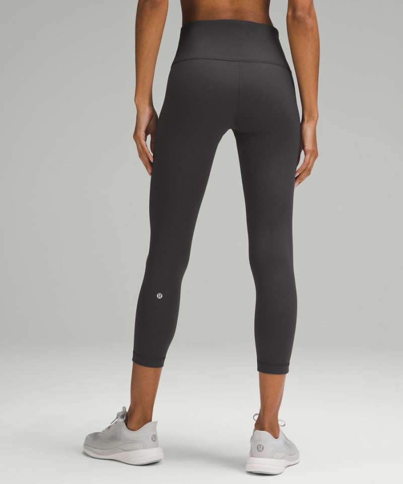 Leggins Lululemon Wunder Train High-Rise Acanalado Crop 23