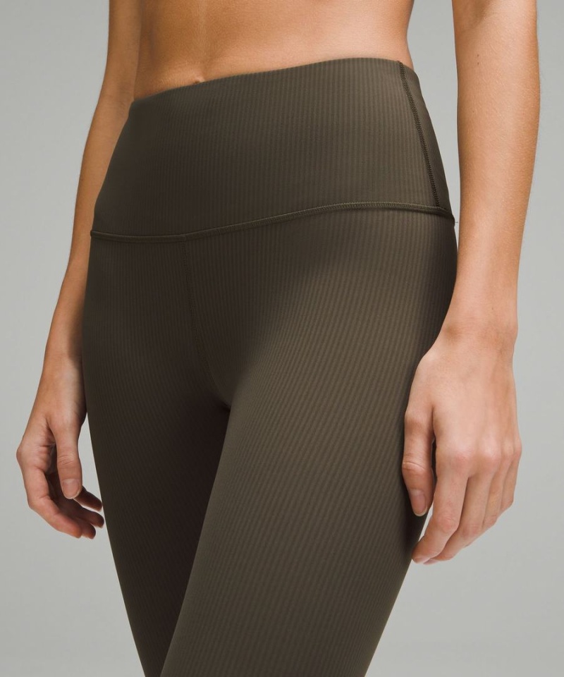 Leggins Lululemon Wunder Train High-Rise Acanalado Crop 23