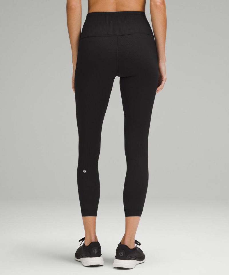 Leggins Lululemon Wunder Train High-Rise Acanalado Crop 23