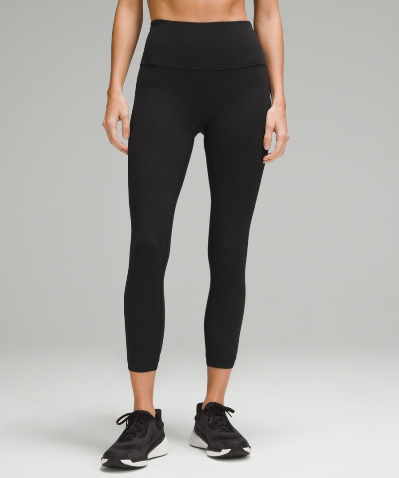 Leggins Lululemon Wunder Train High-Rise Acanalado Crop 23\