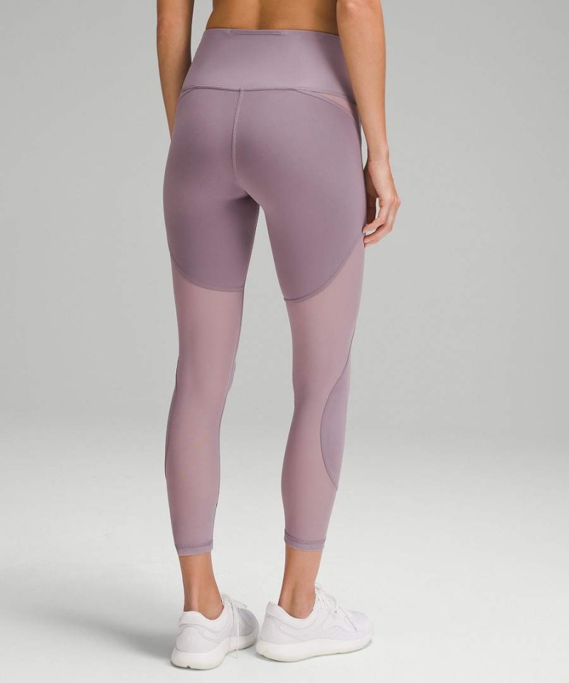 Leggins Lululemon Wunder Train Mesh Panel High-Rise 25