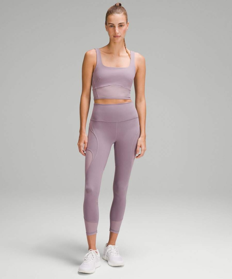 Leggins Lululemon Wunder Train Mesh Panel High-Rise 25