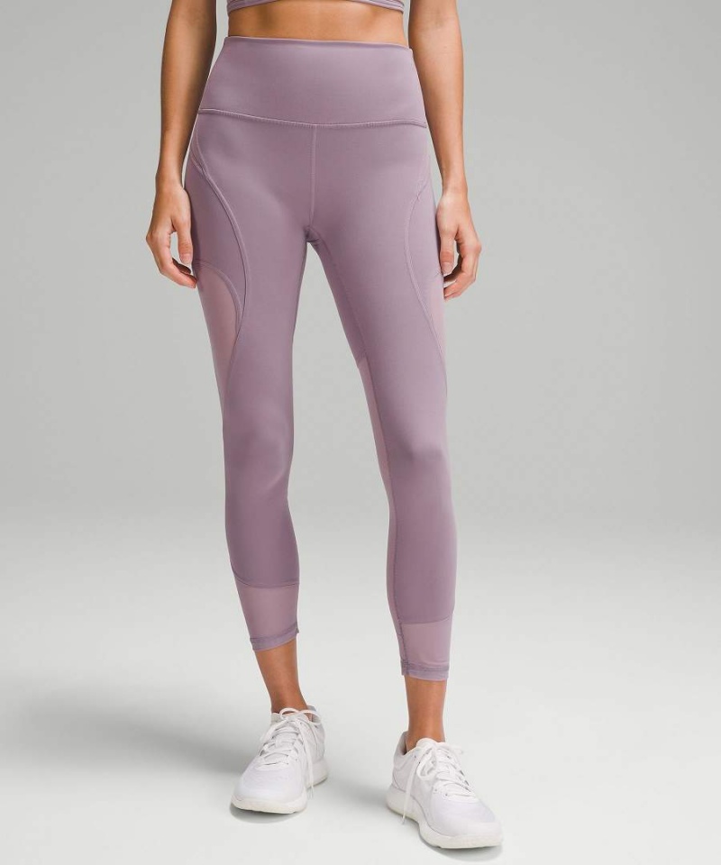 Leggins Lululemon Wunder Train Mesh Panel High-Rise 25\