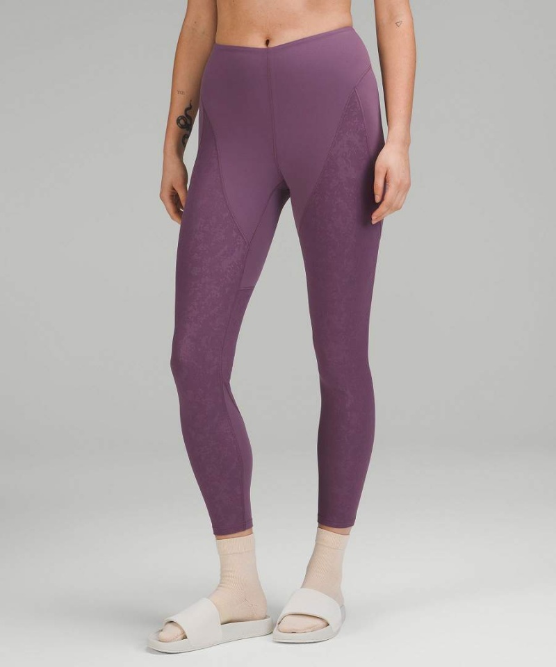 Leggins Lululemon lab Embossed Nulu 25