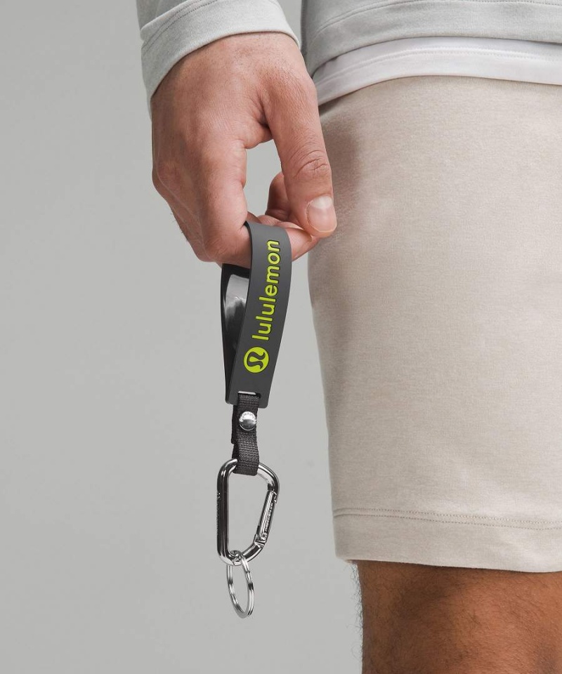 Llaveros Lululemon Silicona Mujer Gris Verde Claro Chile | 087WDVSNO