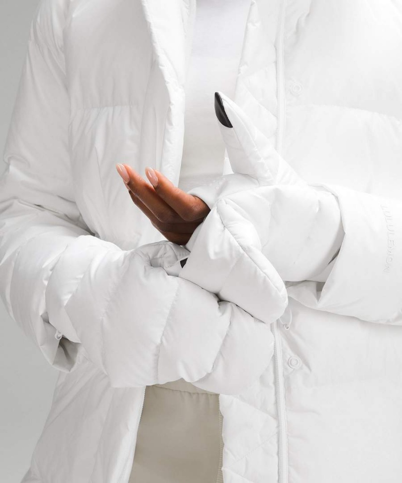 Mitones Lululemon Wunder Puff Hombre Blancas Chile | 593JHELXD