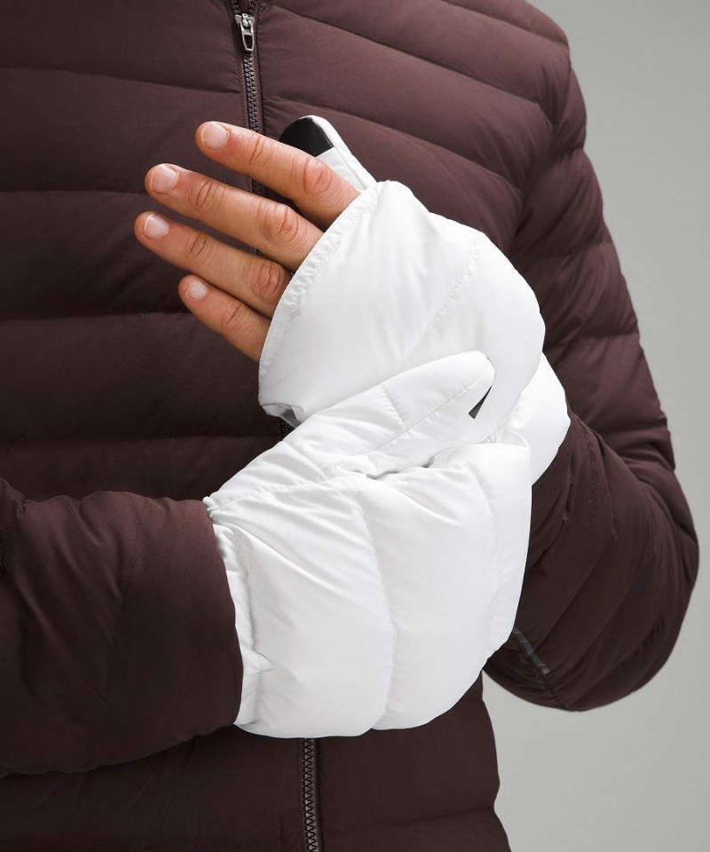 Mitones Lululemon Wunder Puff Hombre Blancas Chile | 593JHELXD