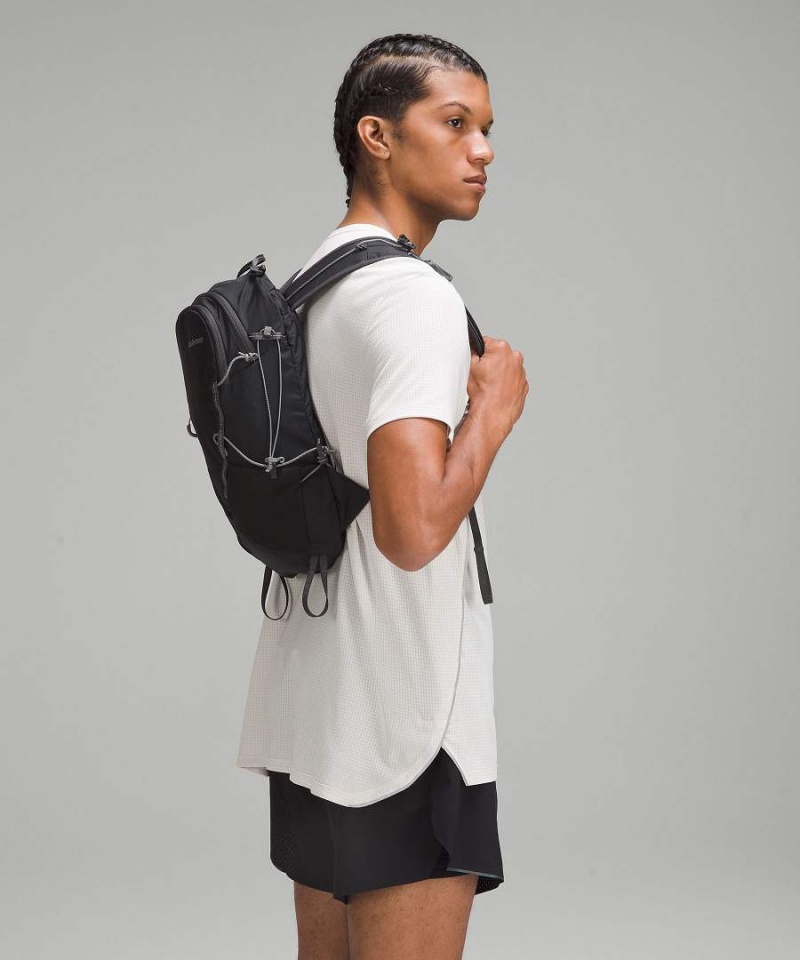 Mochilas Lululemon All Deporte 10L Mujer Negras Negras Gris Oscuro Chile | 592BJICOH