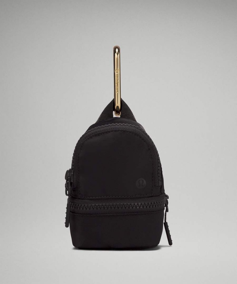 Mochilas Lululemon City Adventurer Nano Mujer Negras Doradas Chile | 978ASELZX