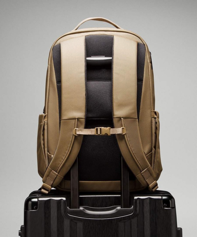 Mochilas Lululemon Cruiser 23L Hombre Kaki Chile | 382KMJNOX