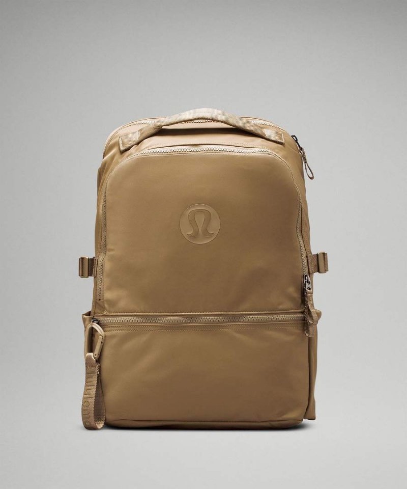 Mochilas Lululemon New Crew 22L Hombre Kaki Chile | 837CJGZFV