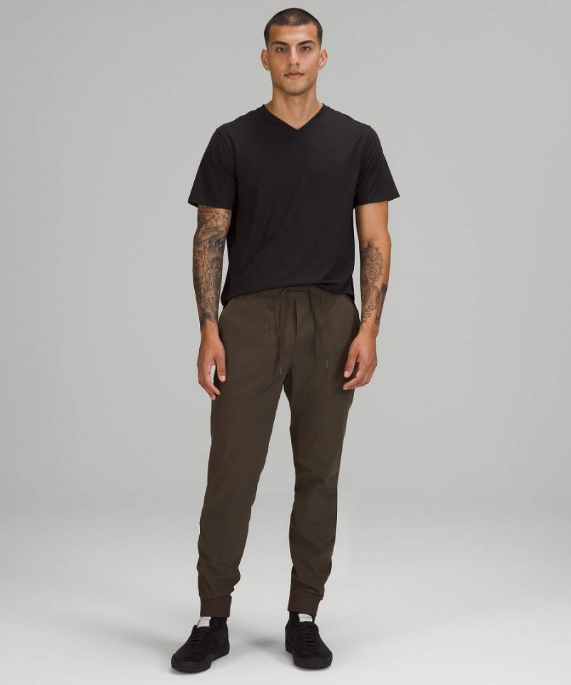 Pantalon Jogger Lululemon ABC Altas Hombre Verde Oliva Oscuro Chile | 670SRTDQG