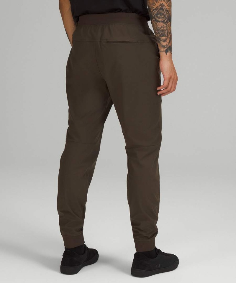 Pantalon Jogger Lululemon ABC Altas Hombre Verde Oliva Oscuro Chile | 670SRTDQG