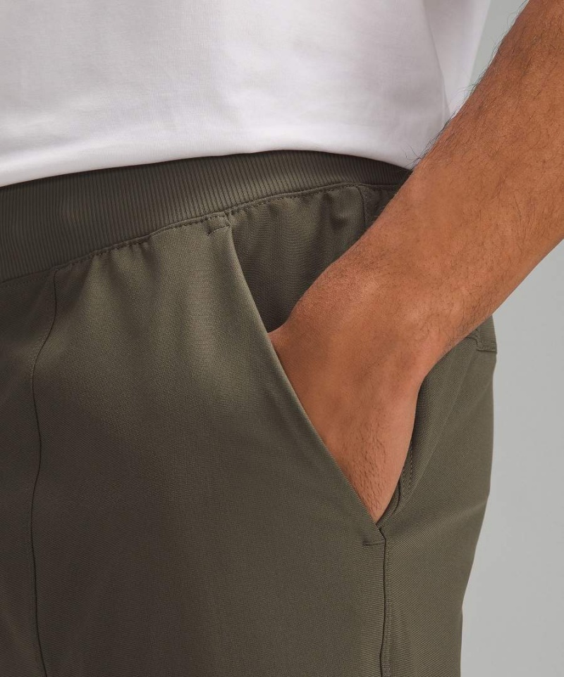 Pantalon Jogger Lululemon ABC Flaco-Fit Hombre Verde Oscuro Chile | 394FZSIKC
