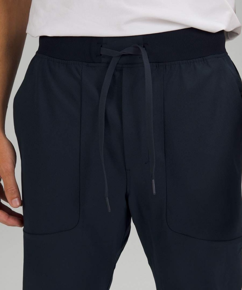 Pantalon Jogger Lululemon ABC Shorter Hombre Azul Marino Chile | 520EAIWGO