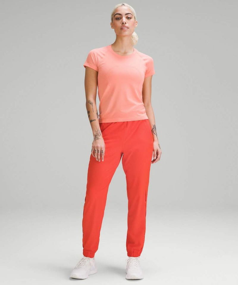 Pantalon Jogger Lululemon Adapted State High-Rise Airflow Mujer Naranjas Chile | 029SLGBCW