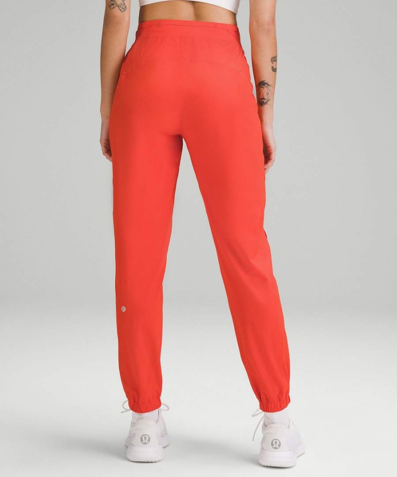 Pantalon Jogger Lululemon Adapted State High-Rise Airflow Mujer Naranjas Chile | 029SLGBCW