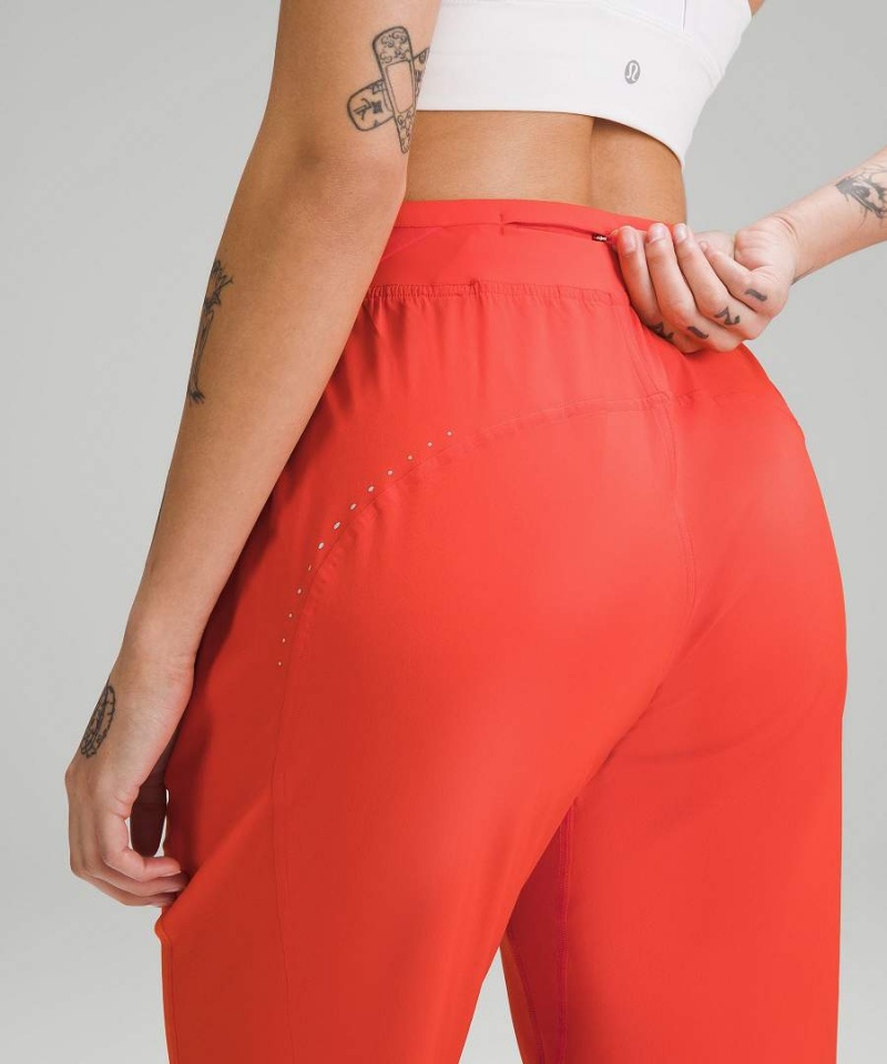 Pantalon Jogger Lululemon Adapted State High-Rise Airflow Mujer Naranjas Chile | 029SLGBCW