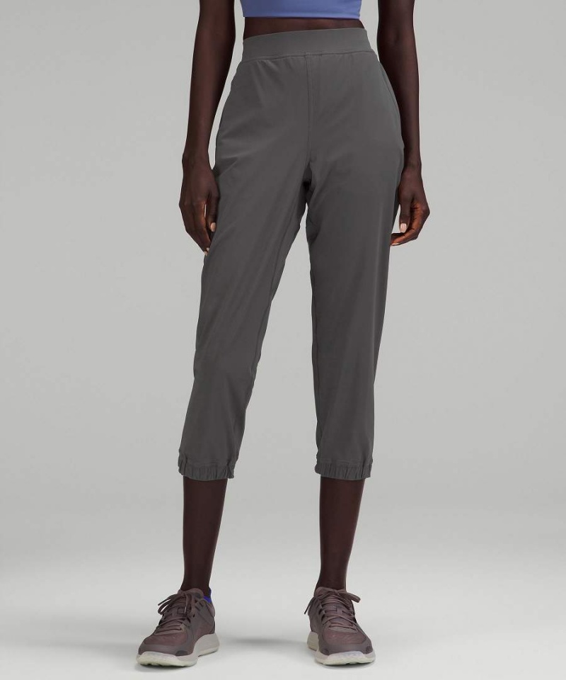 Pantalon Jogger Lululemon Adapted State High-Rise Cropped Mujer Azul Marino Chile | 285SYUBNW