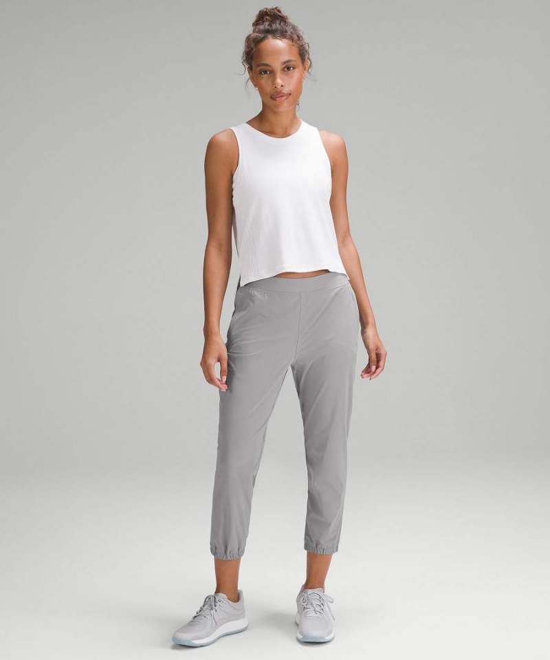 Pantalon Jogger Lululemon Adapted State High-Rise Cropped Mujer Gris Chile | 815RZXBGU