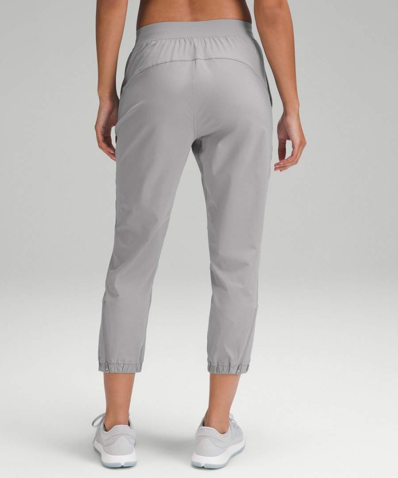 Pantalon Jogger Lululemon Adapted State High-Rise Cropped Mujer Gris Chile | 815RZXBGU